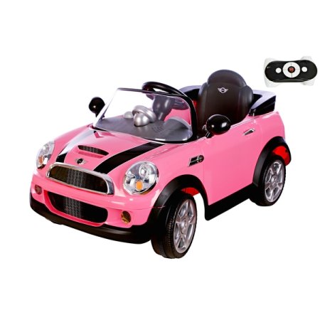 Mini Cooper S Roadster 6V + RC Pink