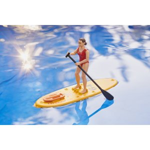 BRUDER bworld Life Guard mit Stand Up Paddle