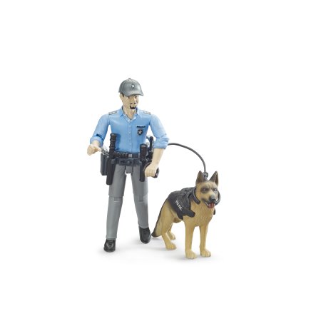 Bruder bworld Polizist mit Hund