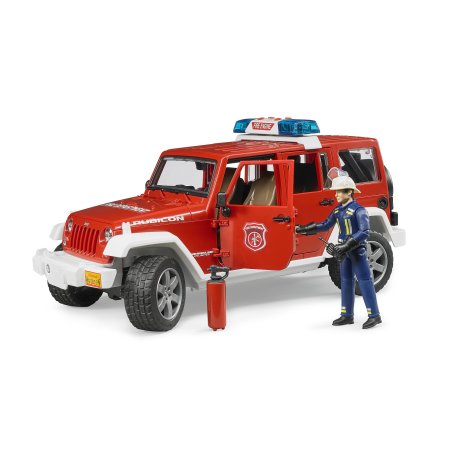 BRUDER Jeep Wrangler Feuerwehreinsatzfahrzeug