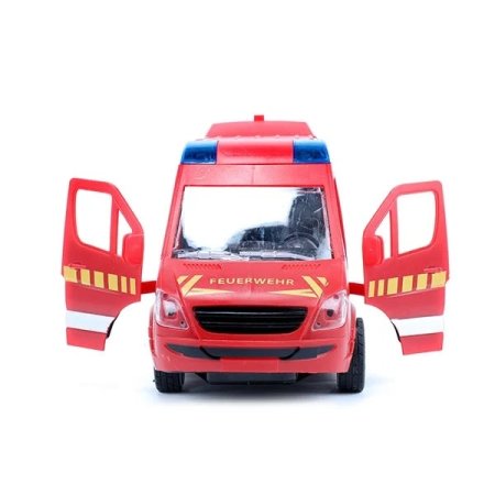 Feuerwehrbus Cars & Trucks (DE) Friktion + Licht und...