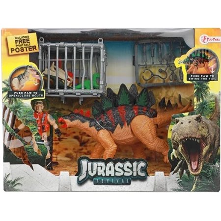 World of Dinosaurier Spielset Dino Stego mit Zubehör
