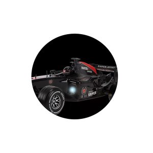 Rennwagen Formel 1 Rückzug +Licht + Sound mit Fahrer