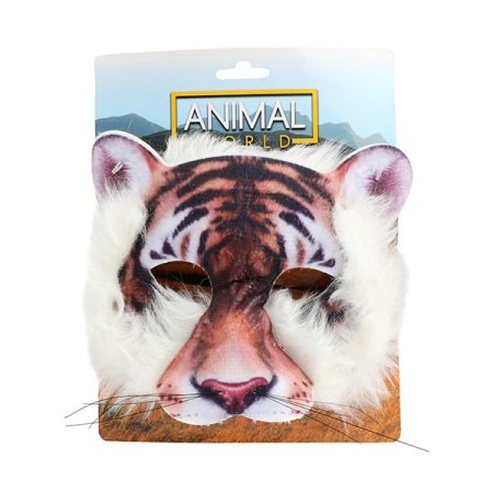 ANIMAL WORLD Tier-Maske mt Kunstpelz 6 Varianten